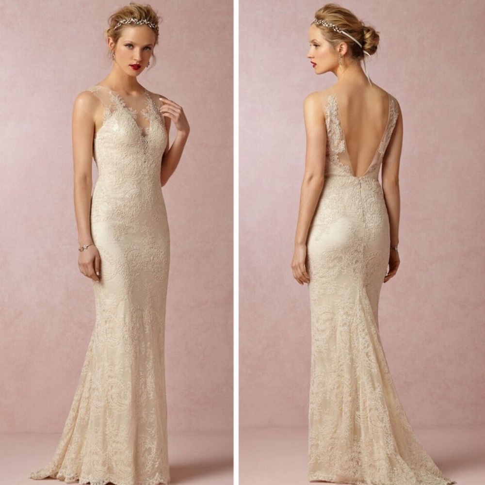 BHLDN Catherine Deane Yasmin Gown, 0